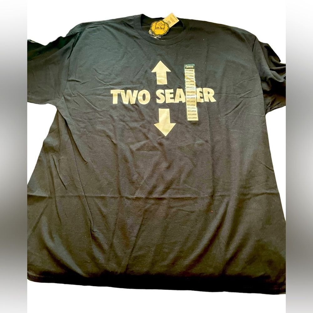 MENS TWO SEATER GRAPHIC‎ TEE SHIRT BY DANNY DUNCAN, XXL